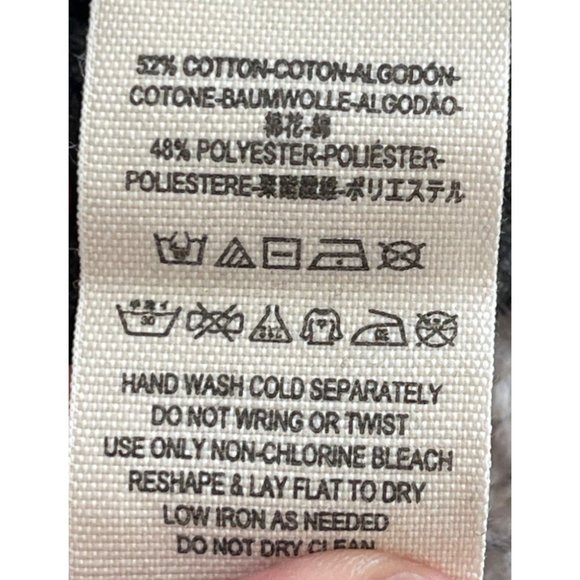 Free People We The Free South Side Thermal V-Neck Gray Black V-Neck XS‎ $68 - Picture 11 of 13